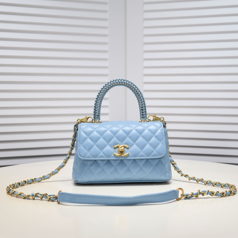 Ch**el top handle bags